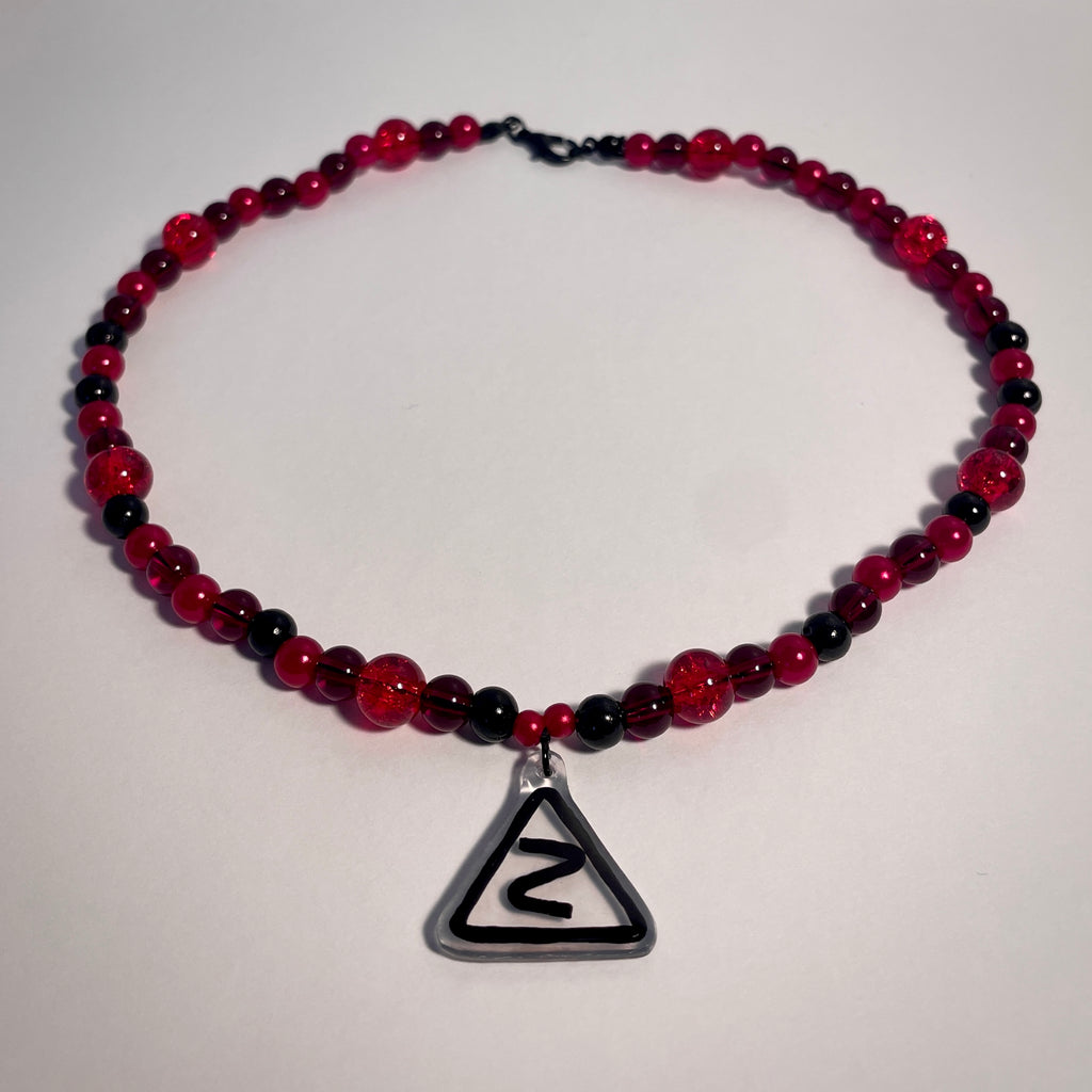 Dangerous Bend Symbol Choker