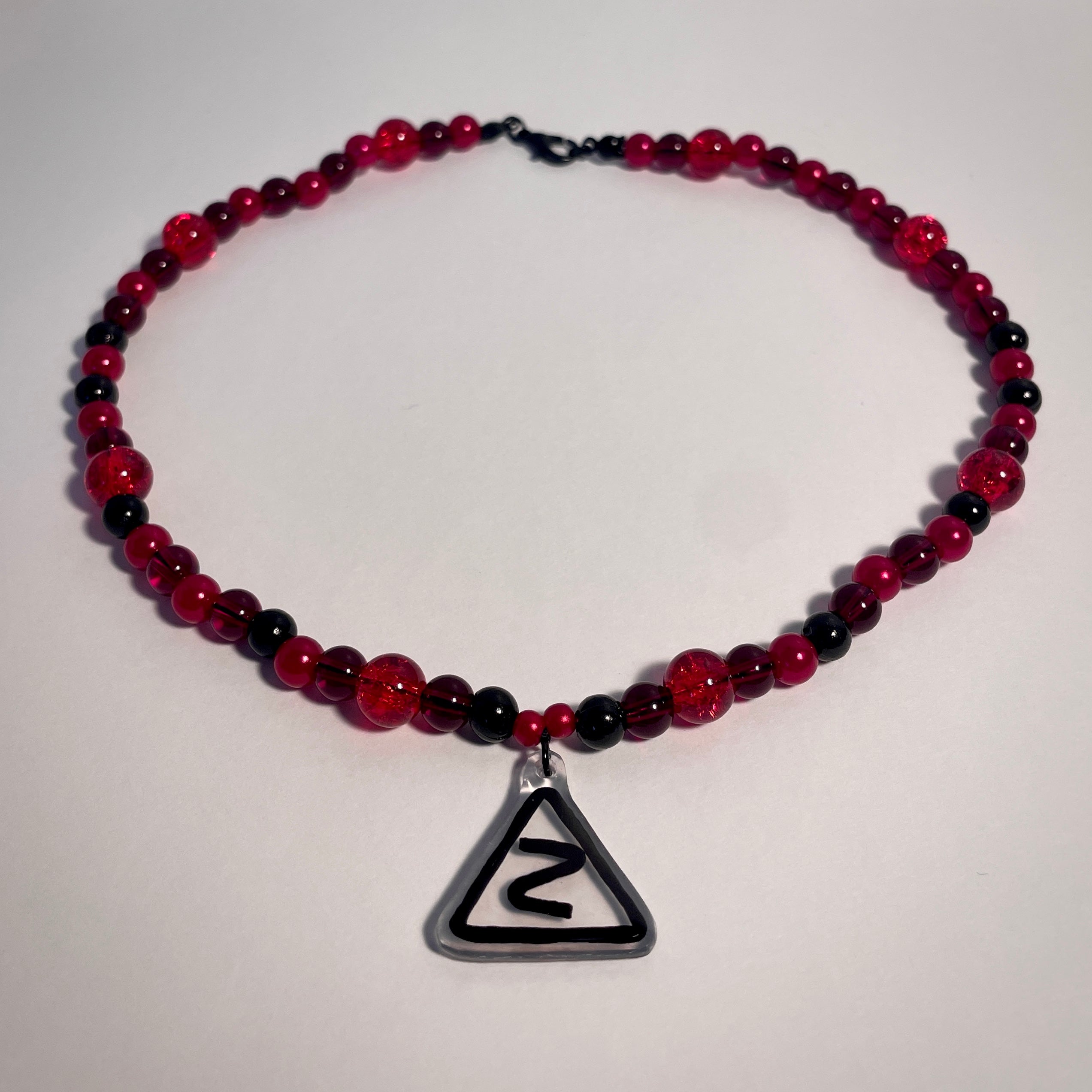 Dangerous Bend Symbol Choker