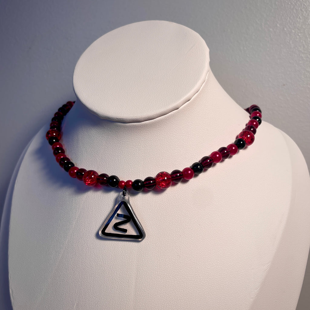 Dangerous Bend Symbol Choker