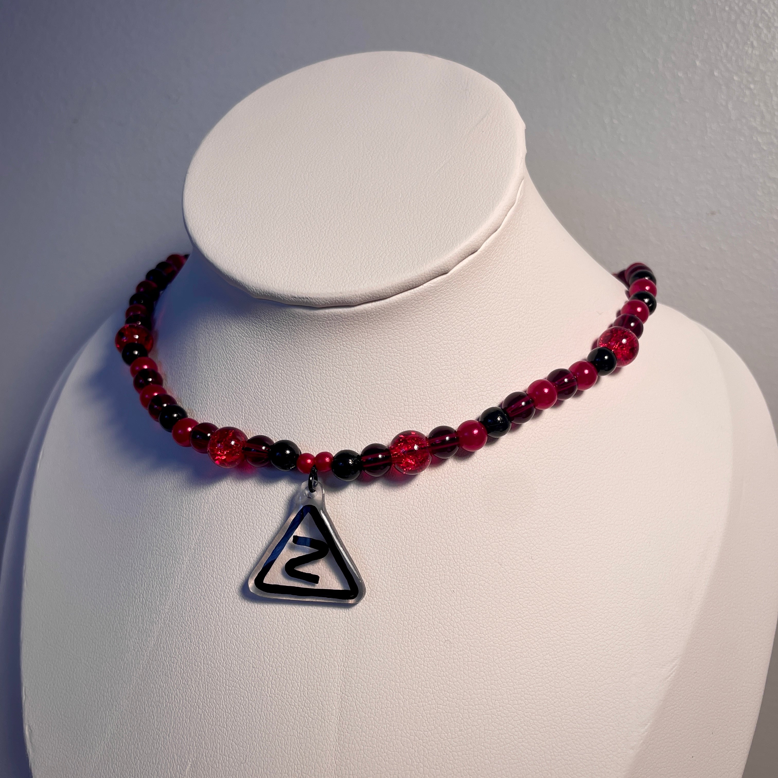 Dangerous Bend Symbol Choker