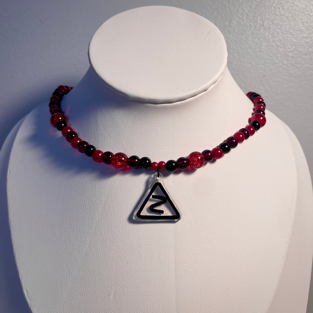 Dangerous Bend Symbol Choker