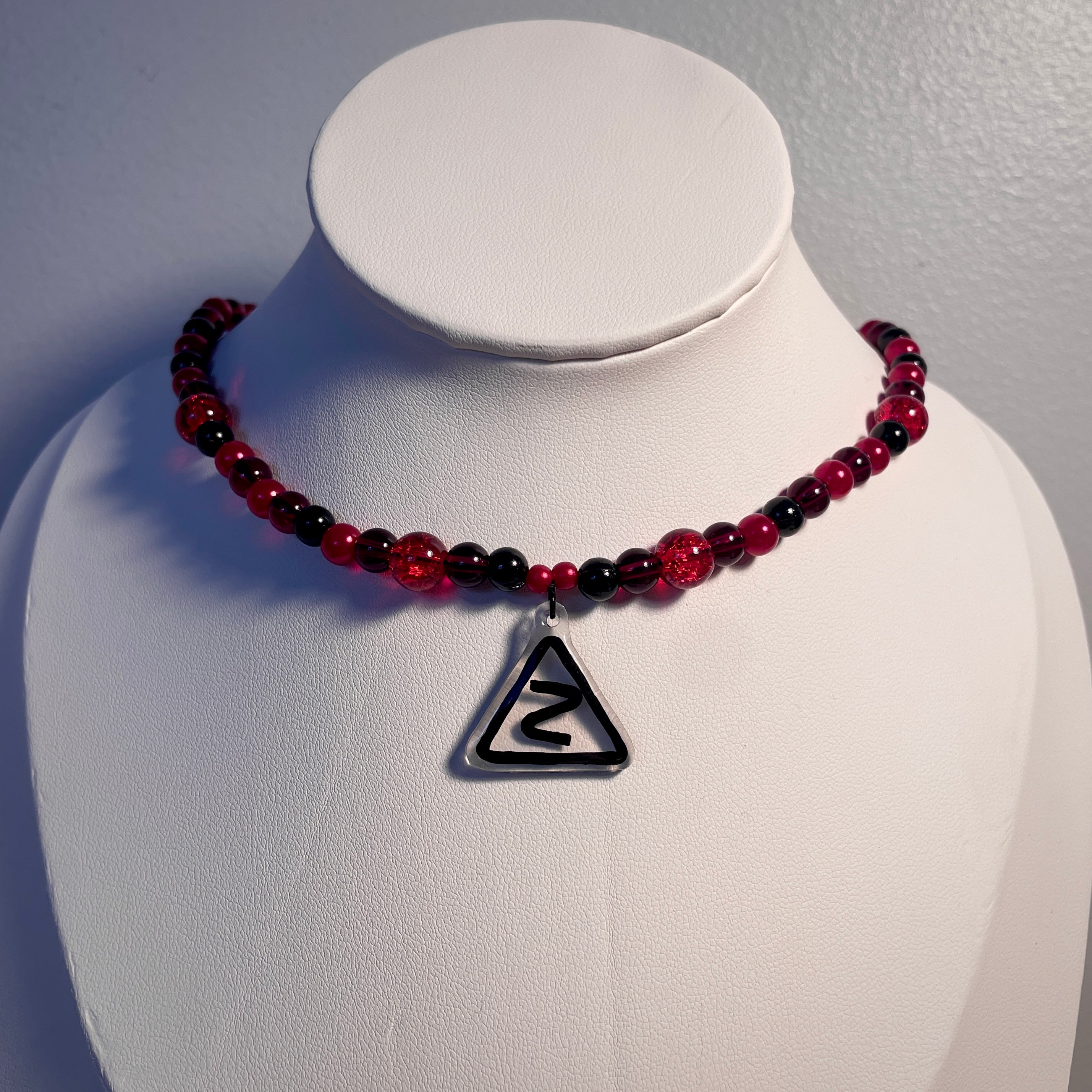 Dangerous Bend Symbol Choker