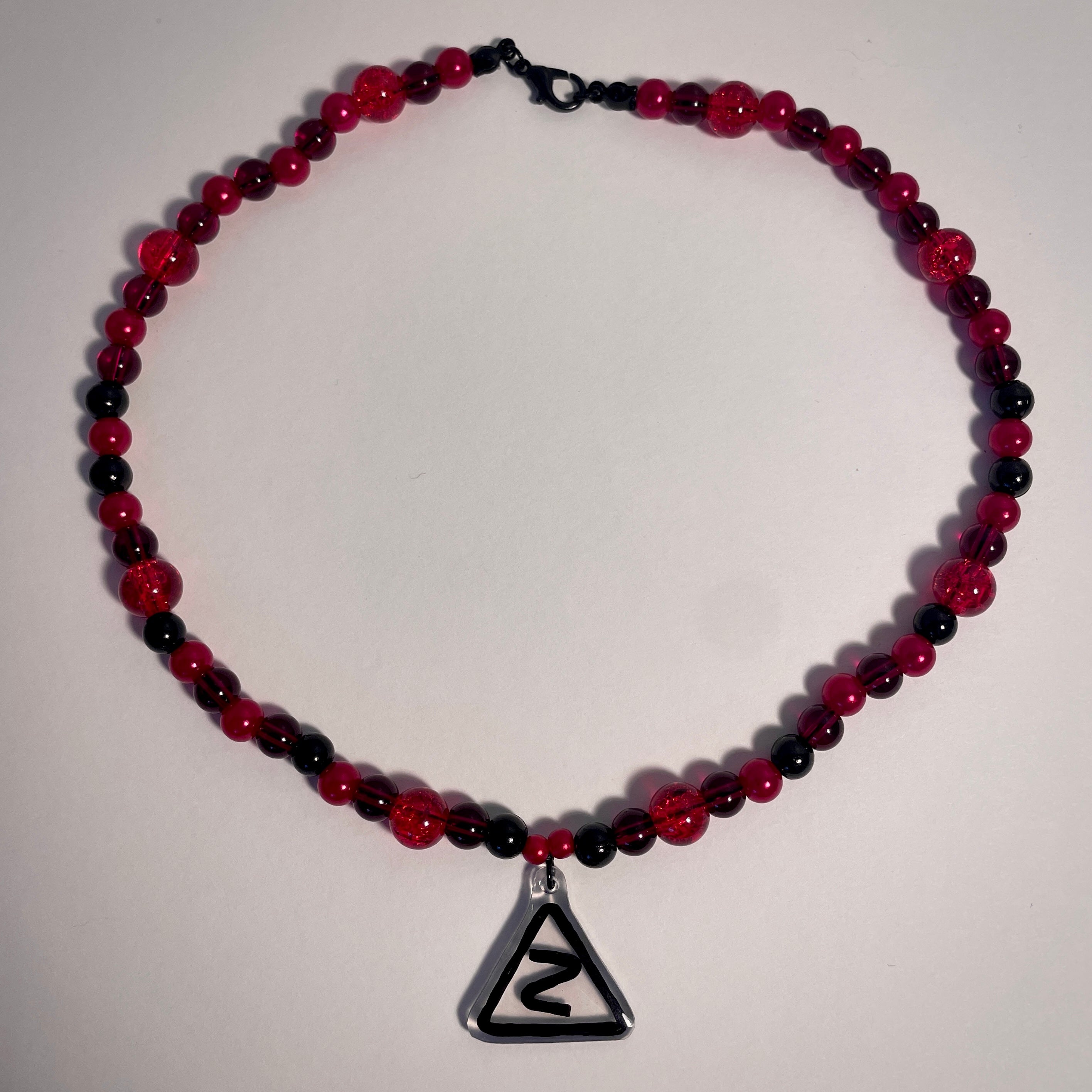 Dangerous Bend Symbol Choker