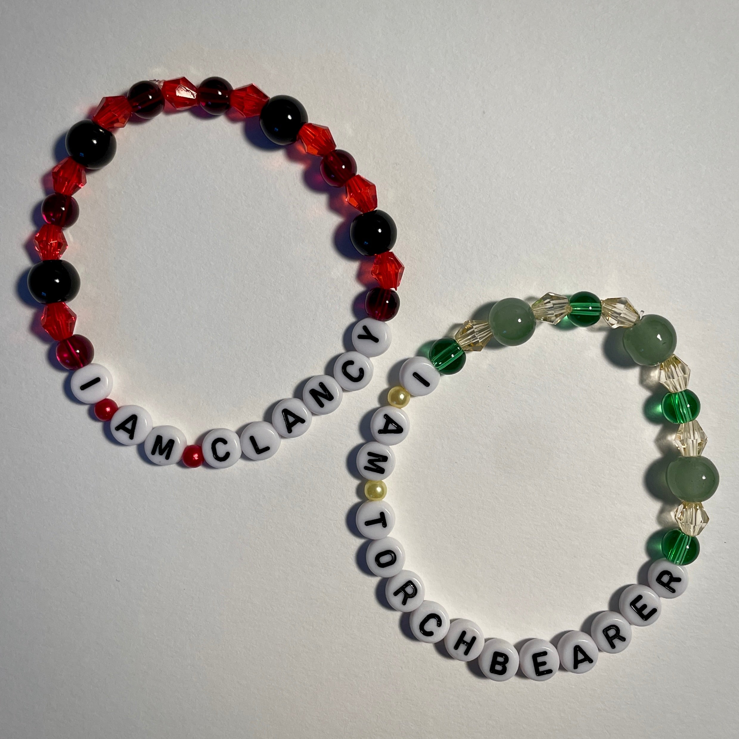 I Am Clancy + I Am Torchbearer Matching Bracelet Set