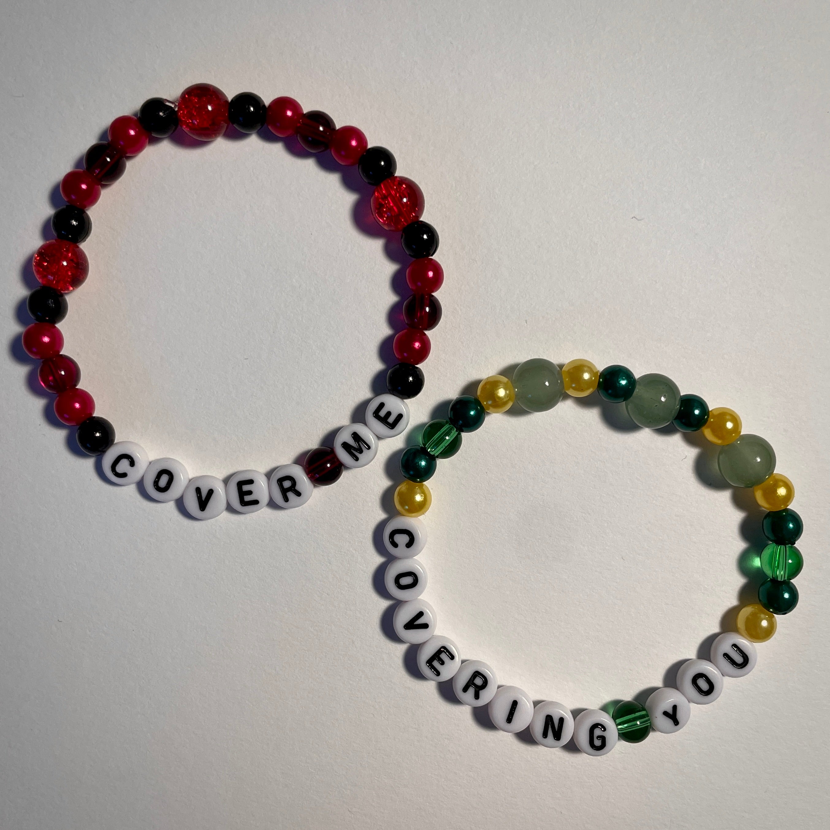 Cover Me + Covering You Matching Bracelet Set